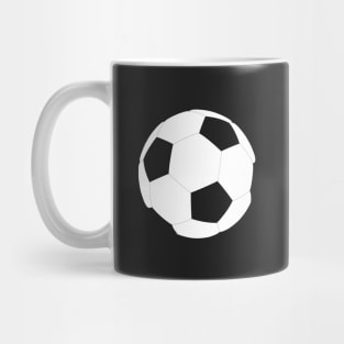 Soccer Ball Silhouette Mug